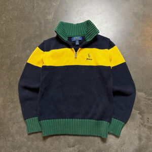 Kids Polo Ralph Lauren Knit Quarter Zip Sweater